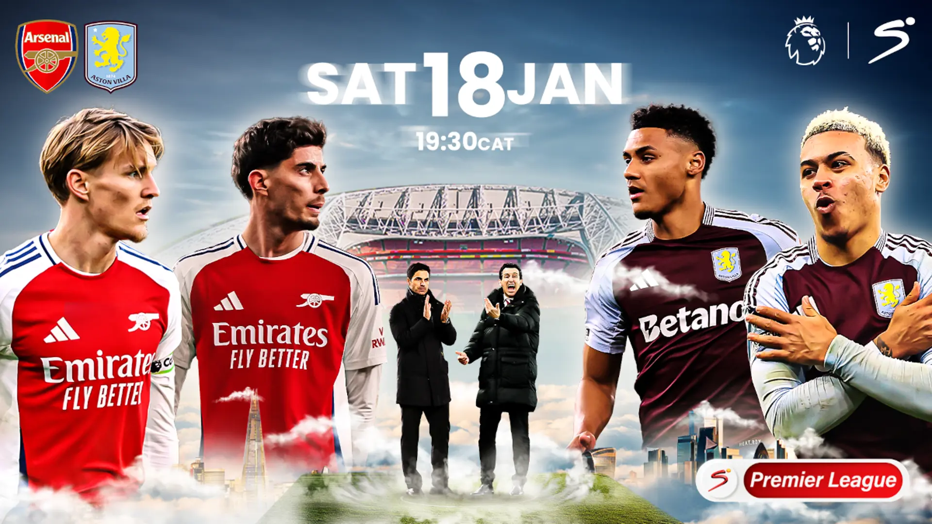 Arsenal vs Aston Villa Exited Match 2025